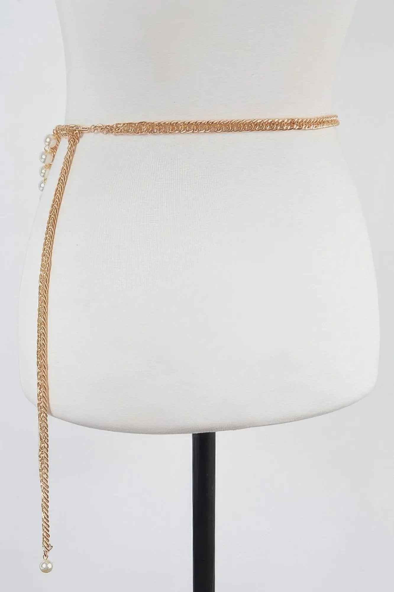 Oversize Layered Chain Belt