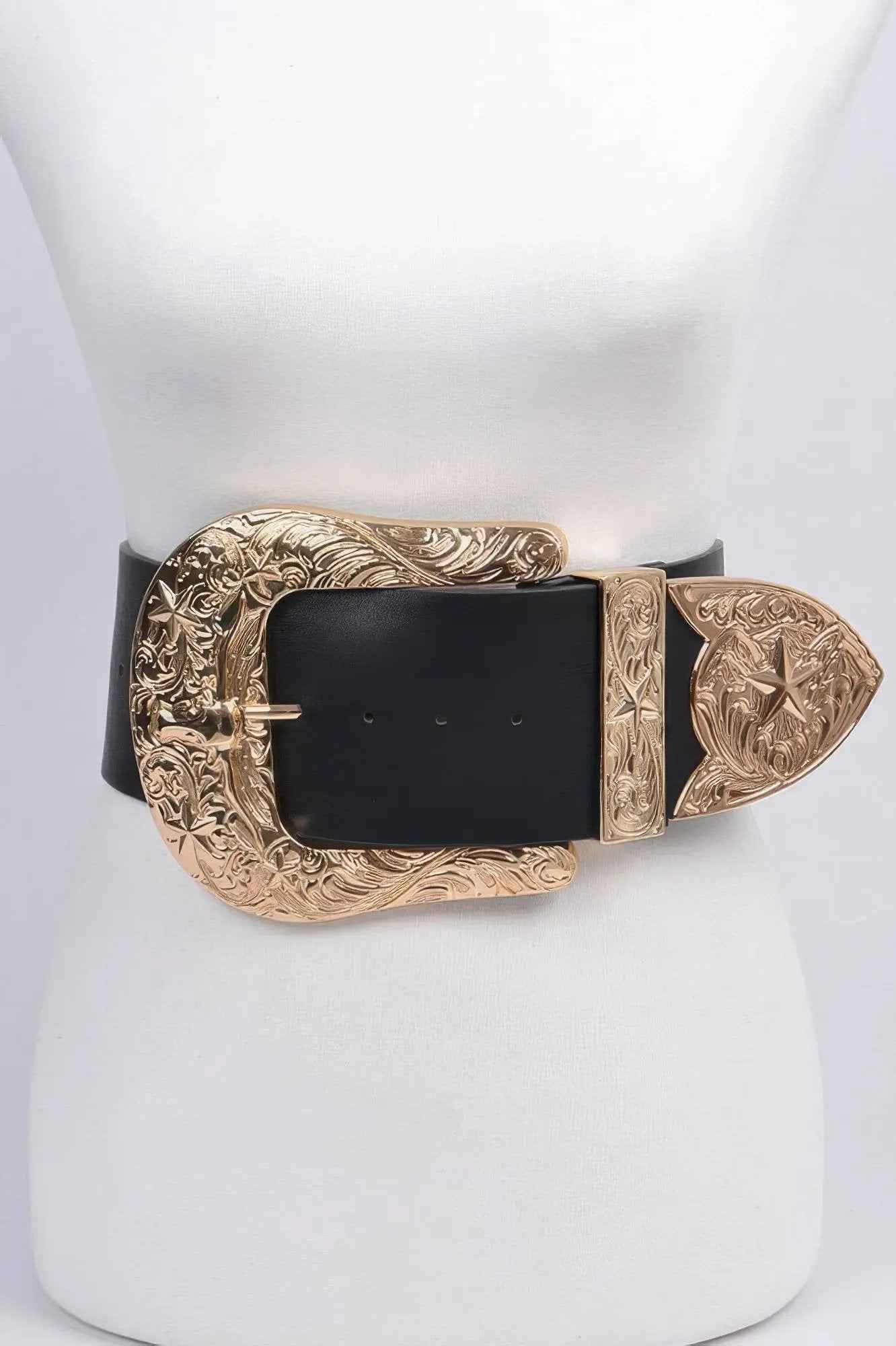 Oversized Buckle Plus Size Belt