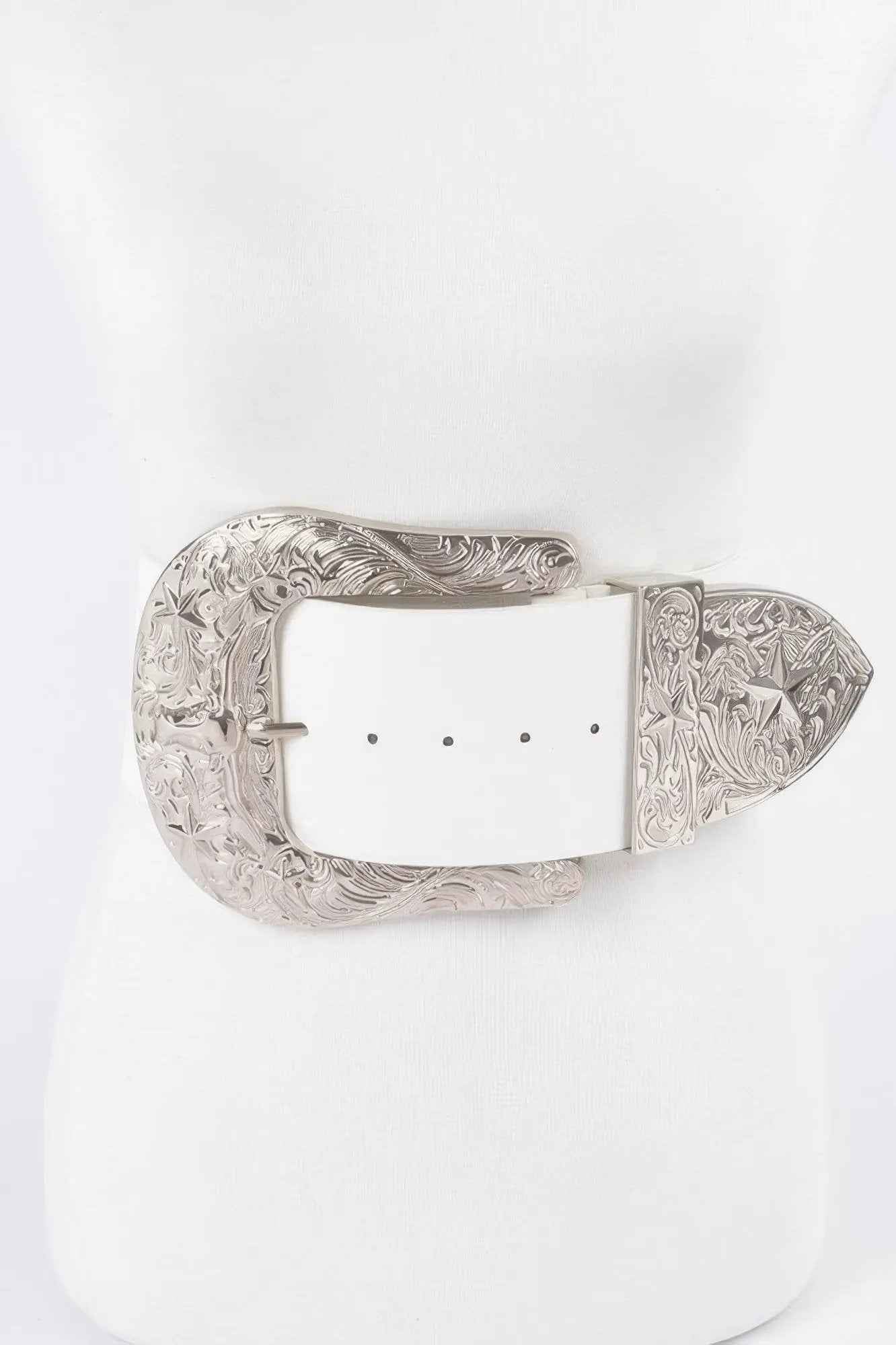 Oversized Buckle Plus Size Belt