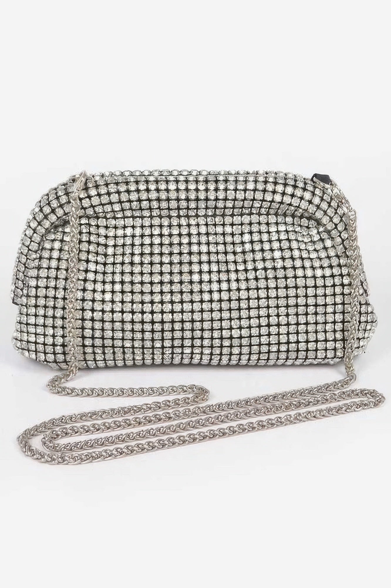 Oversized Stone Party Clutch - DressAffection