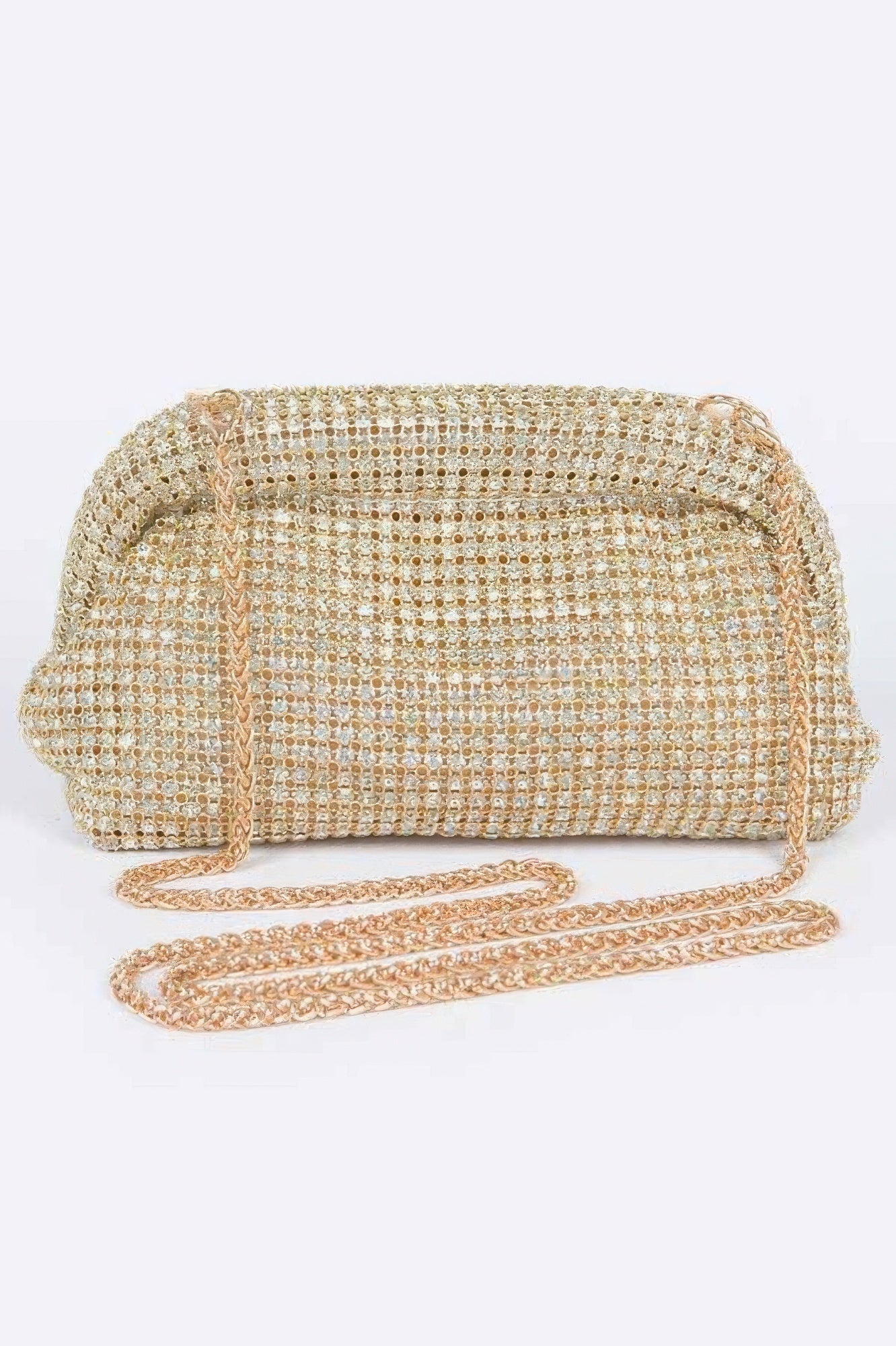 Oversized Stone Party Clutch - DressAffection