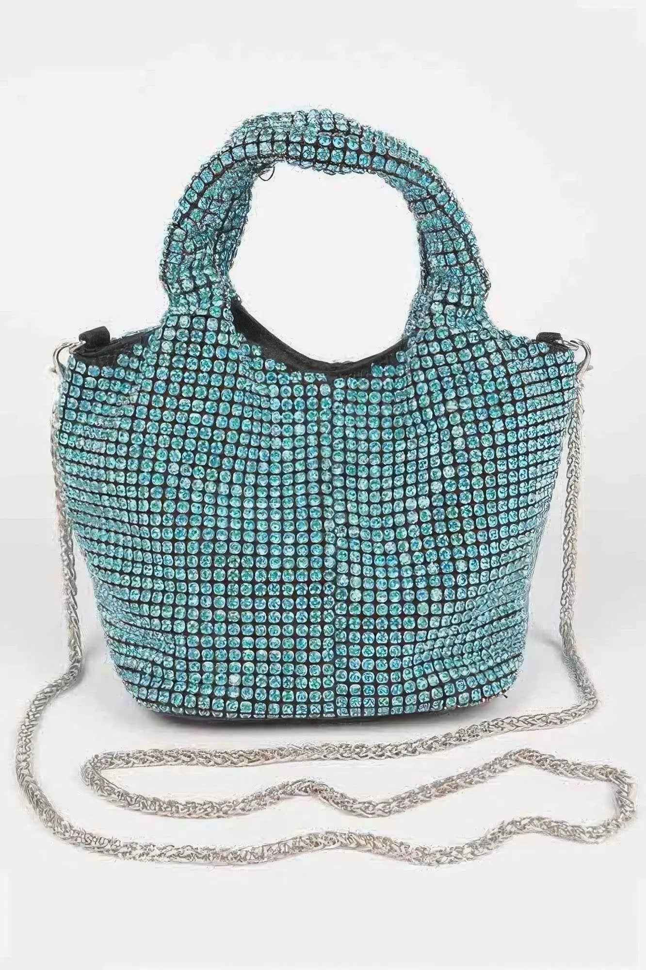 Ovesized Rhinestone Clutch