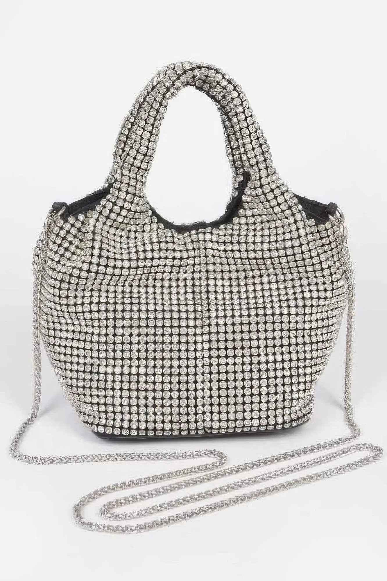 Ovesized Rhinestone Clutch