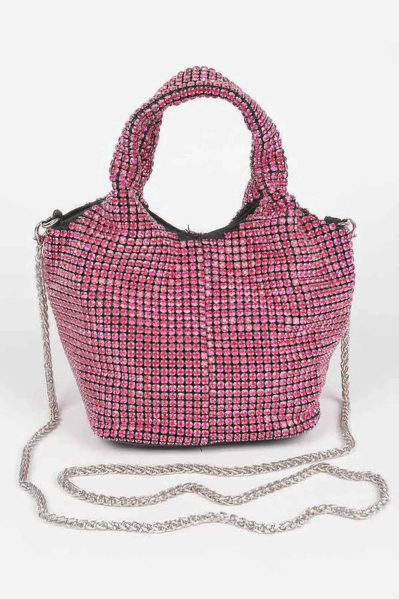 Ovesized Rhinestone Clutch