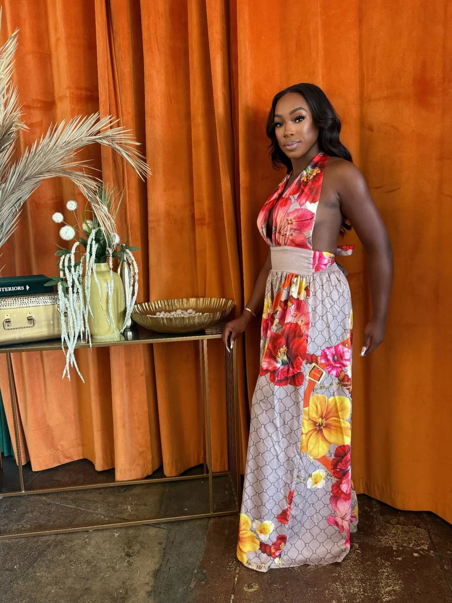 Paradise Bloom Jumpsuit - DressAffection