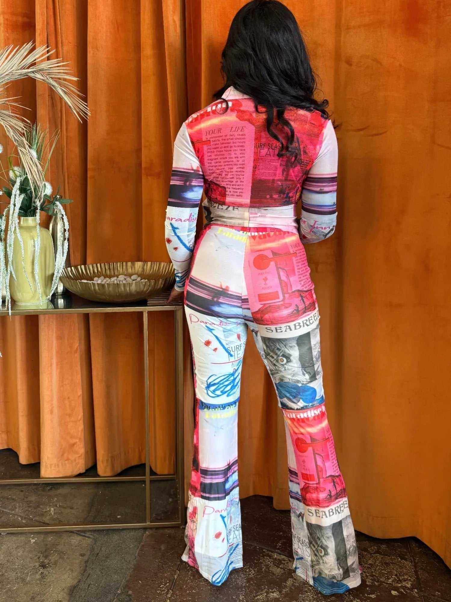 Paradise Inn Pants Set - DressAffection