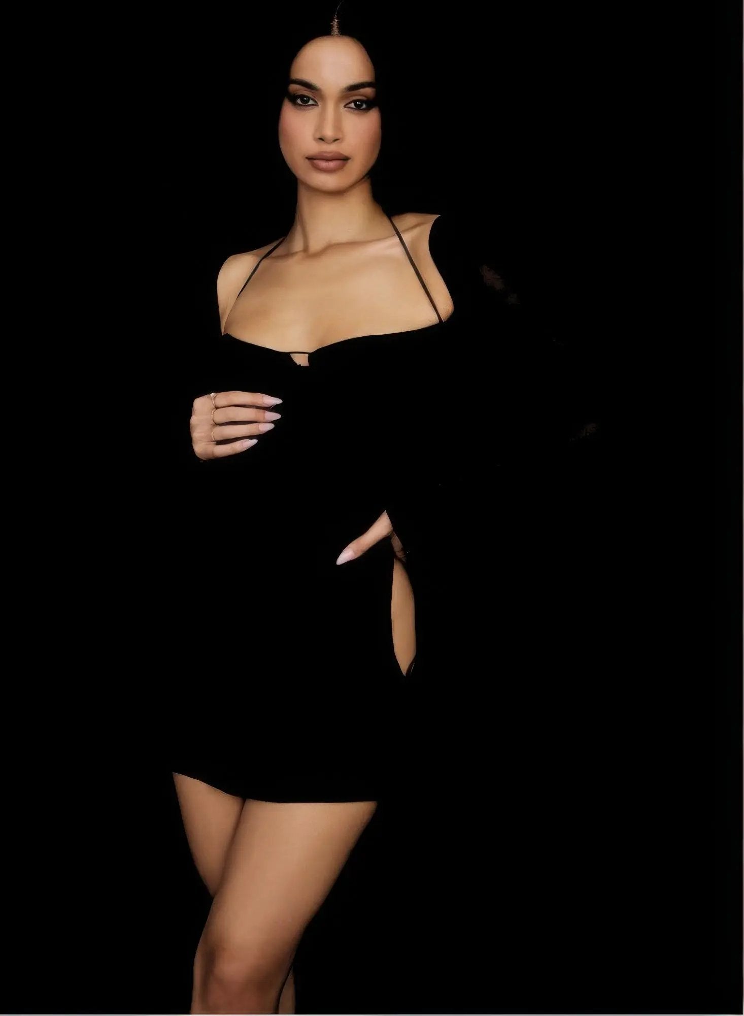 Peek Hole Mini Dress - DressAffection