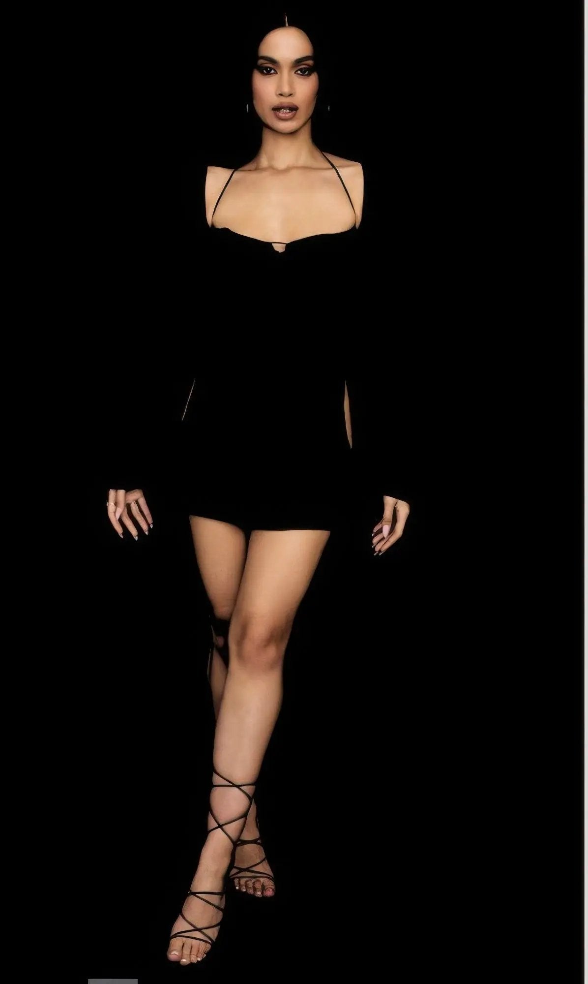 Peek Hole Mini Dress - DressAffection