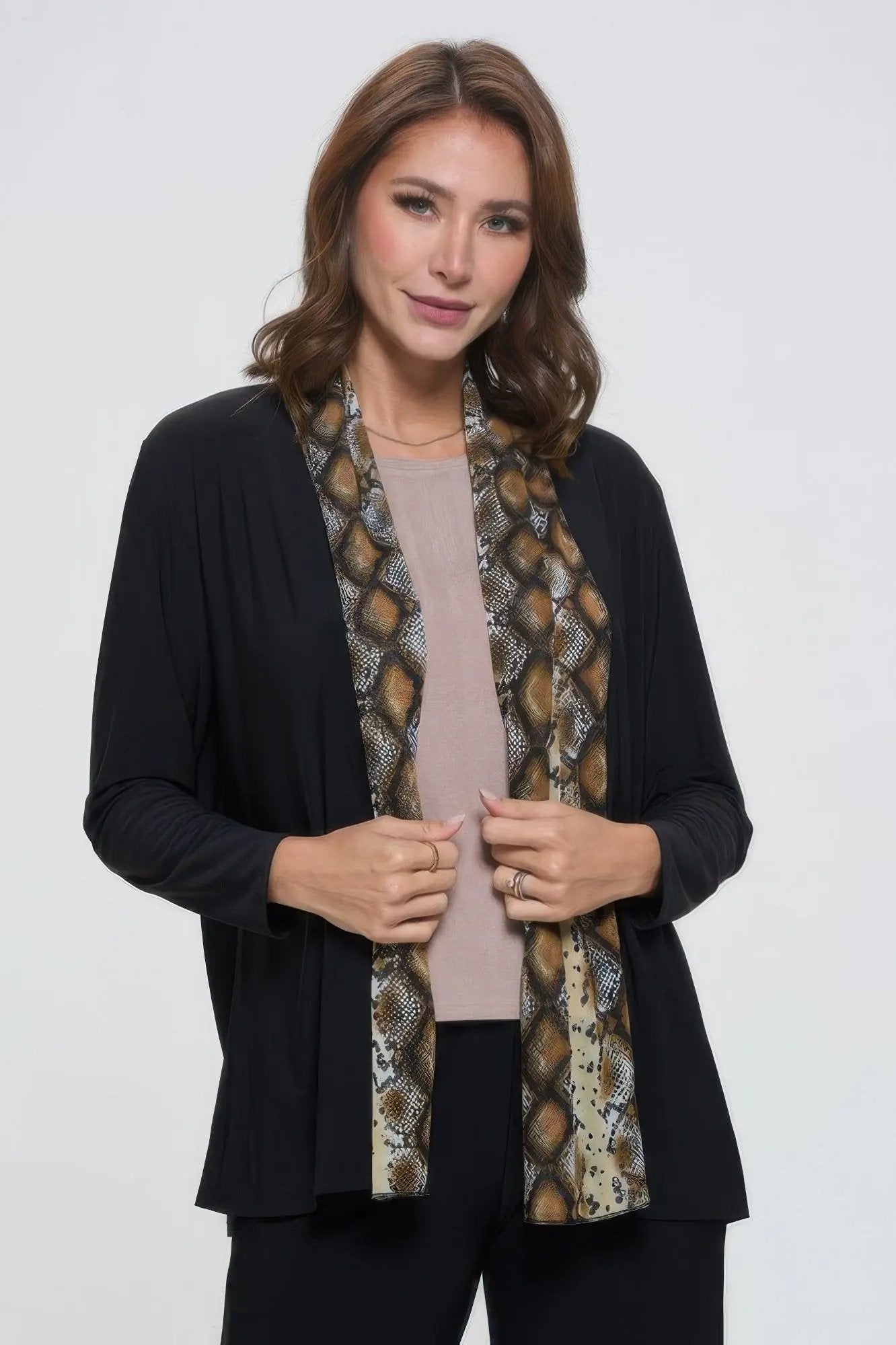 Plus Size Mesh Romance Trim Jacket - DressAffection