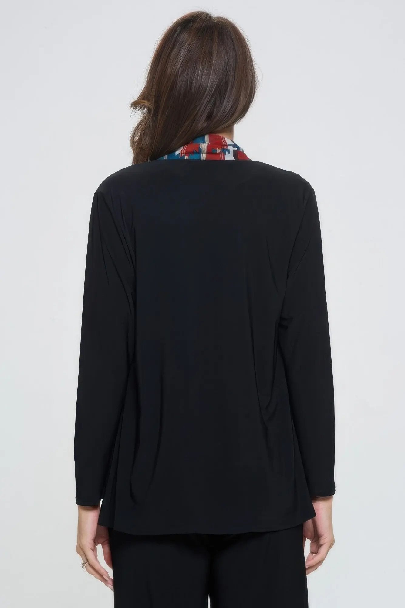 Plus Size Mesh Romance Trim Jacket - DressAffection