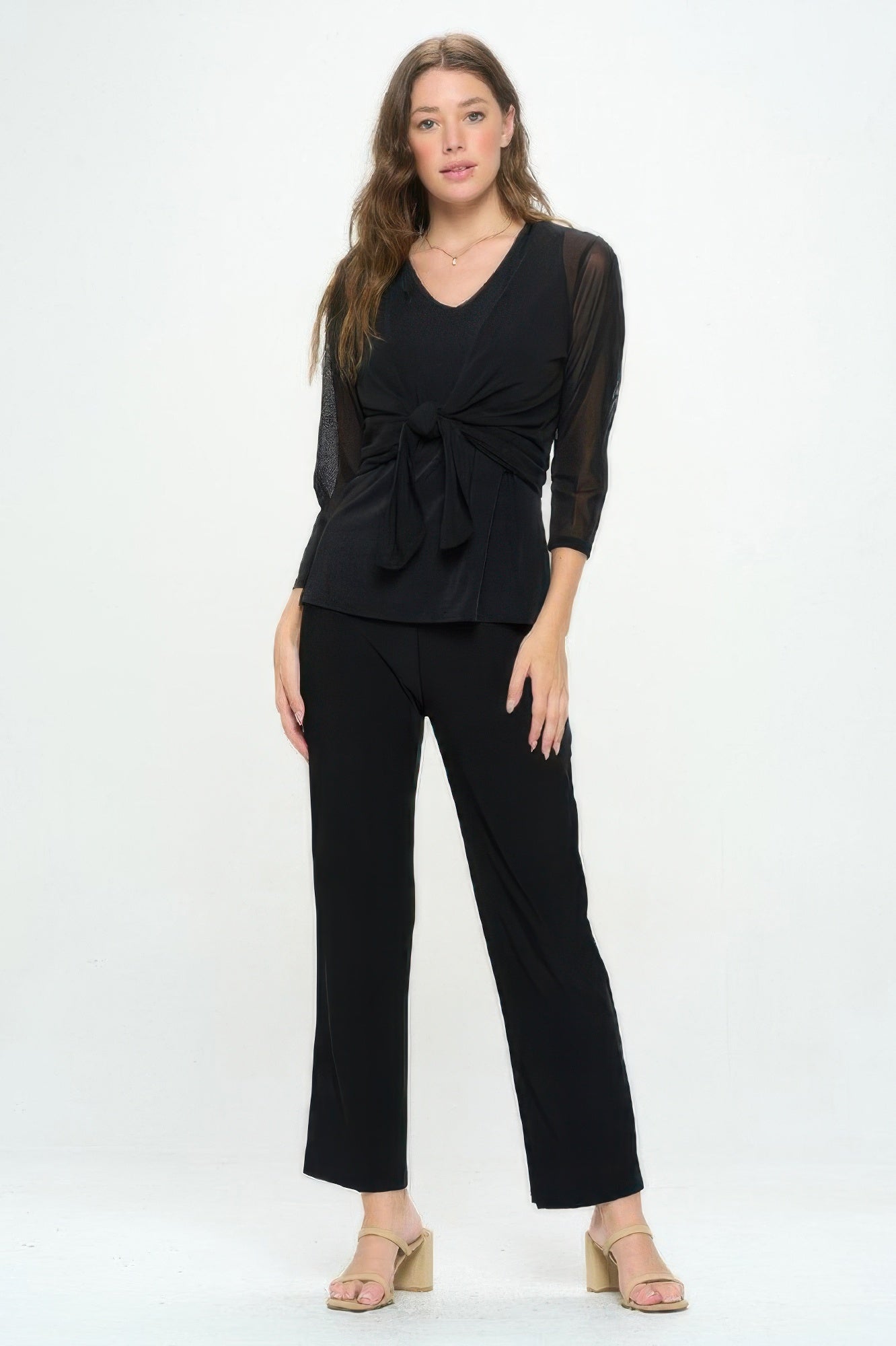 Plus Size Mesh Romance Wrap Bolero - DressAffection