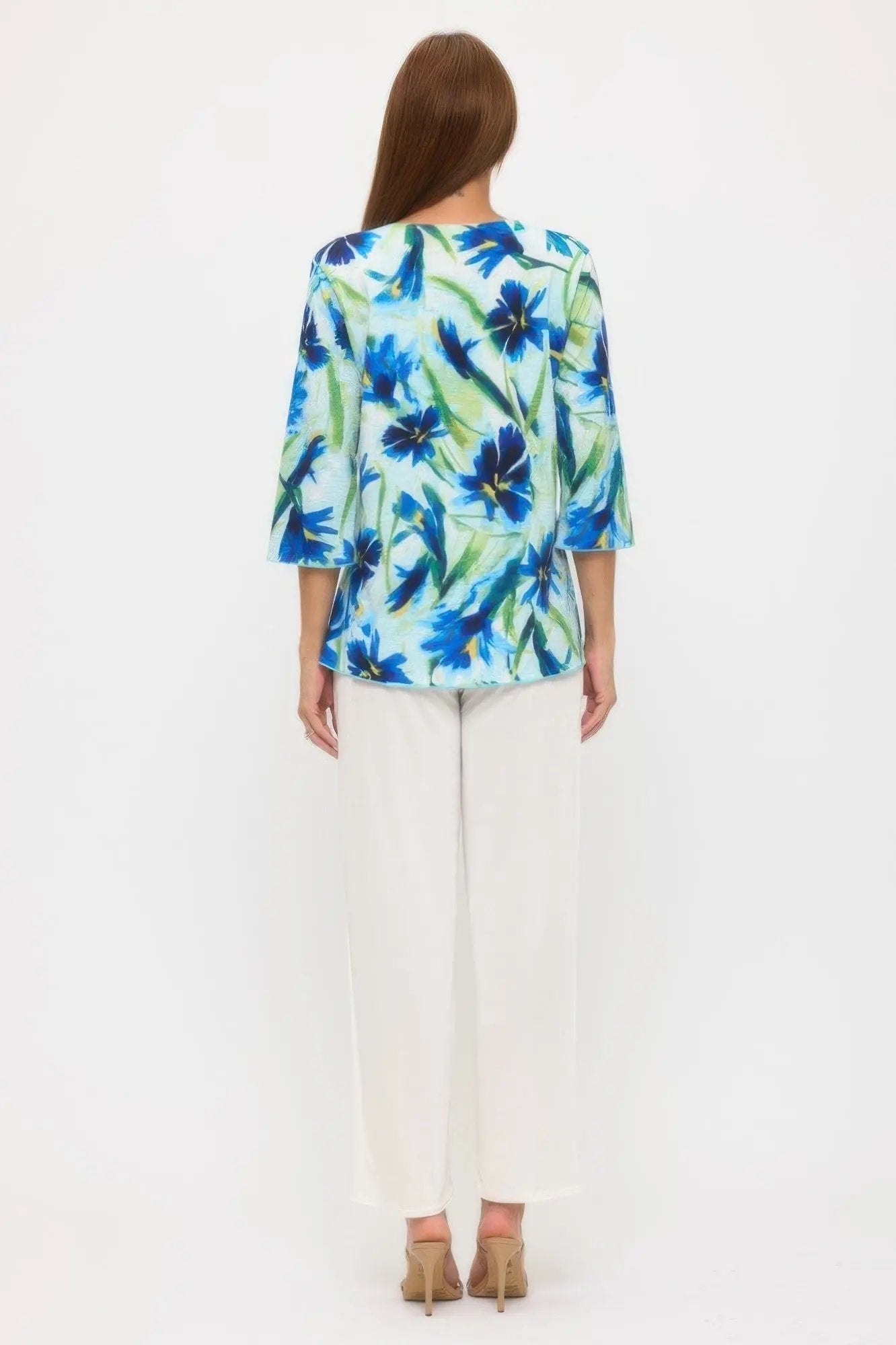 Plus Sizevenechia Pleated Merrow Top - DressAffection