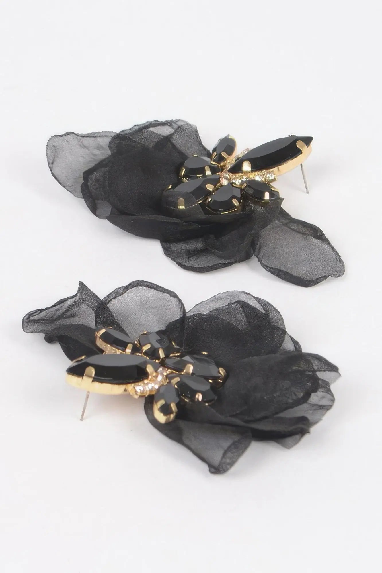 Polyester Flower Dangling Earring - DressAffection