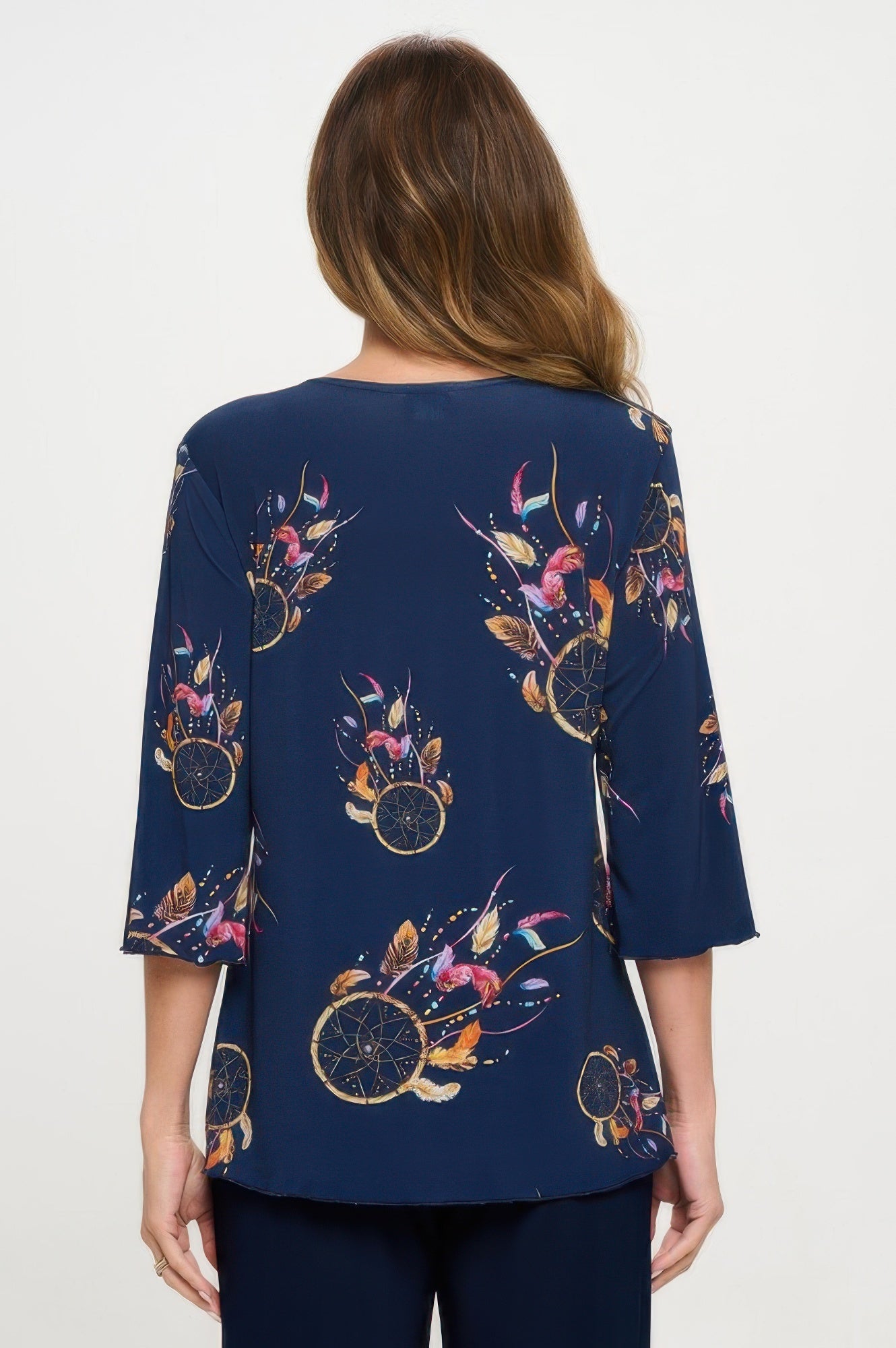 Print Hit Merrow Top - DressAffection