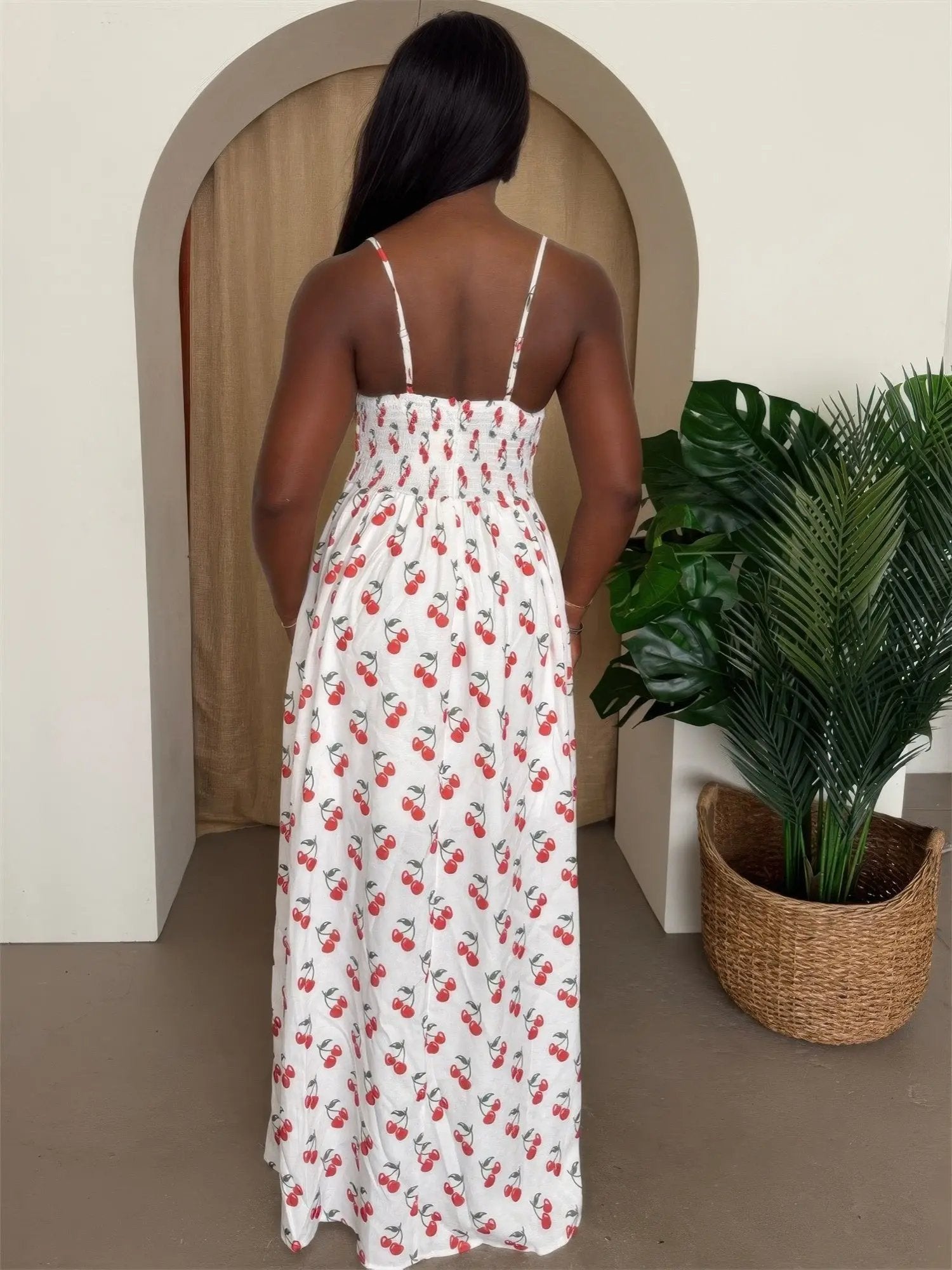 Resort Wear Maxi Dress Vacation Wear - DressAffection