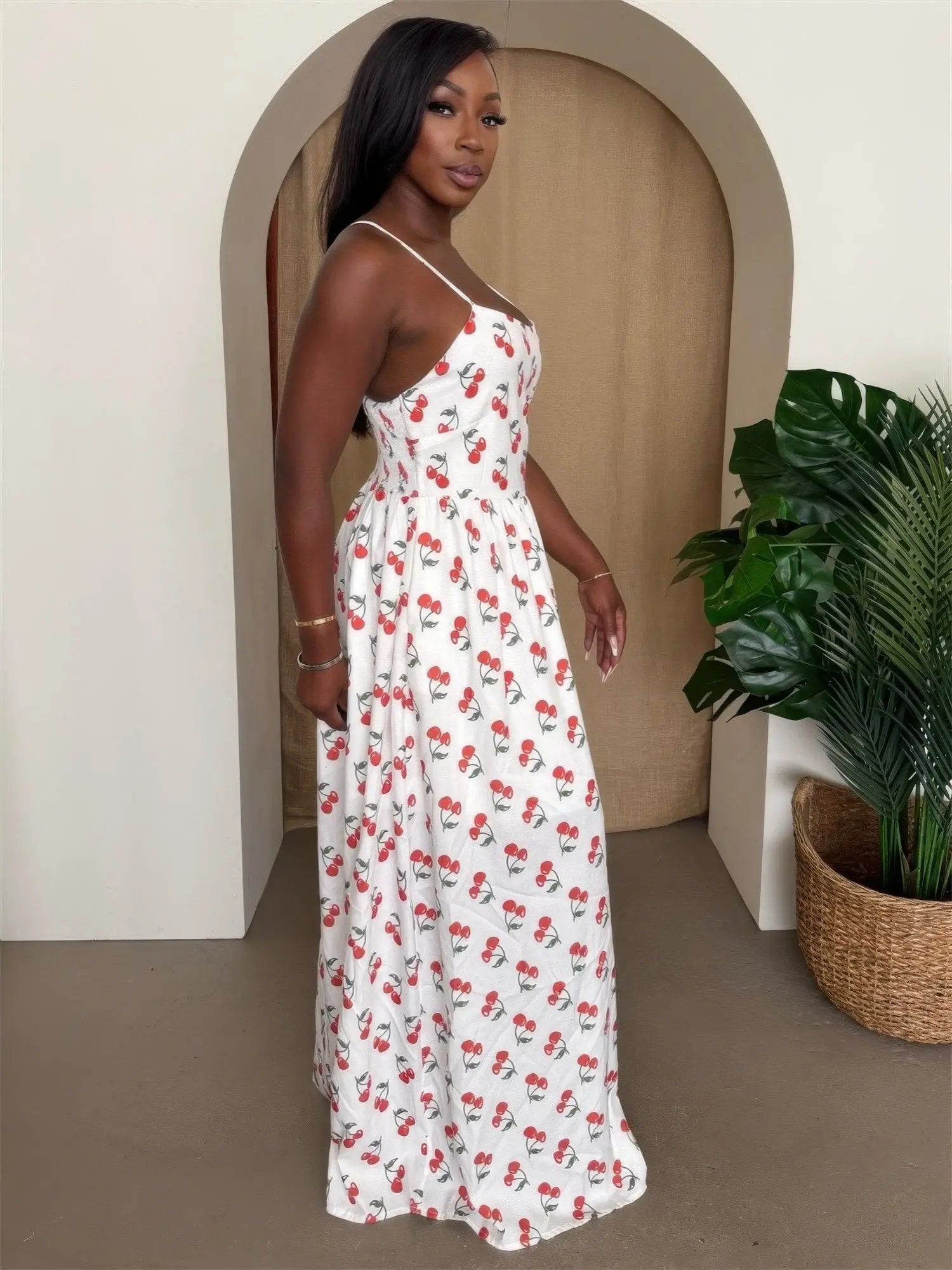 Resort Wear Maxi Dress Vacation Wear - DressAffection