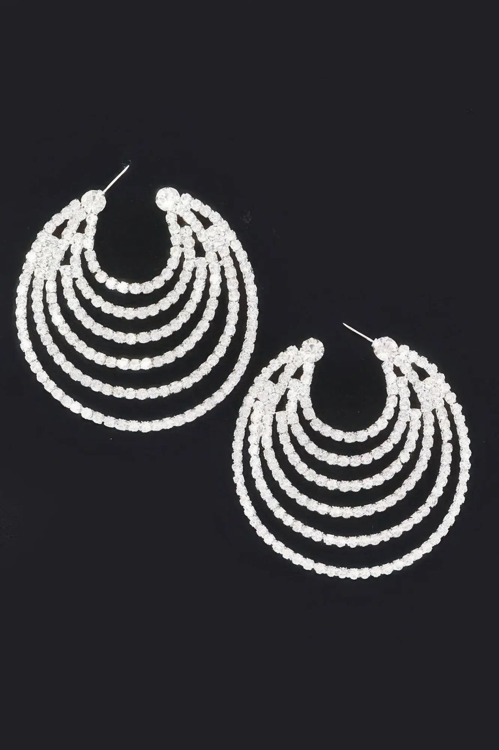 Rhinestone Earring - DressAffection