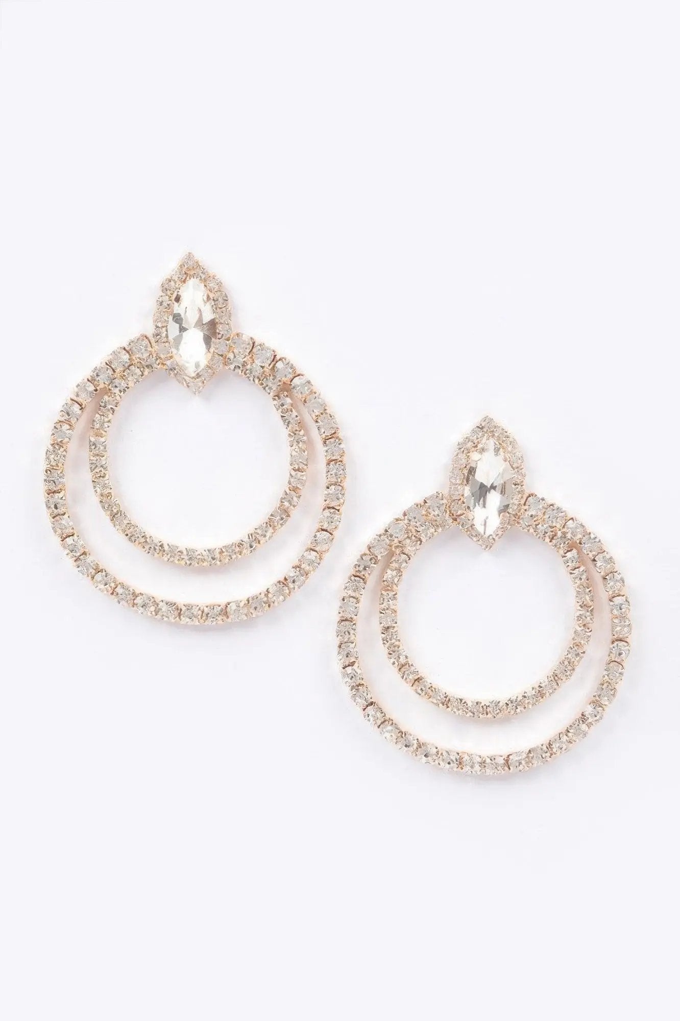 Rhinestone Earring - DressAffection