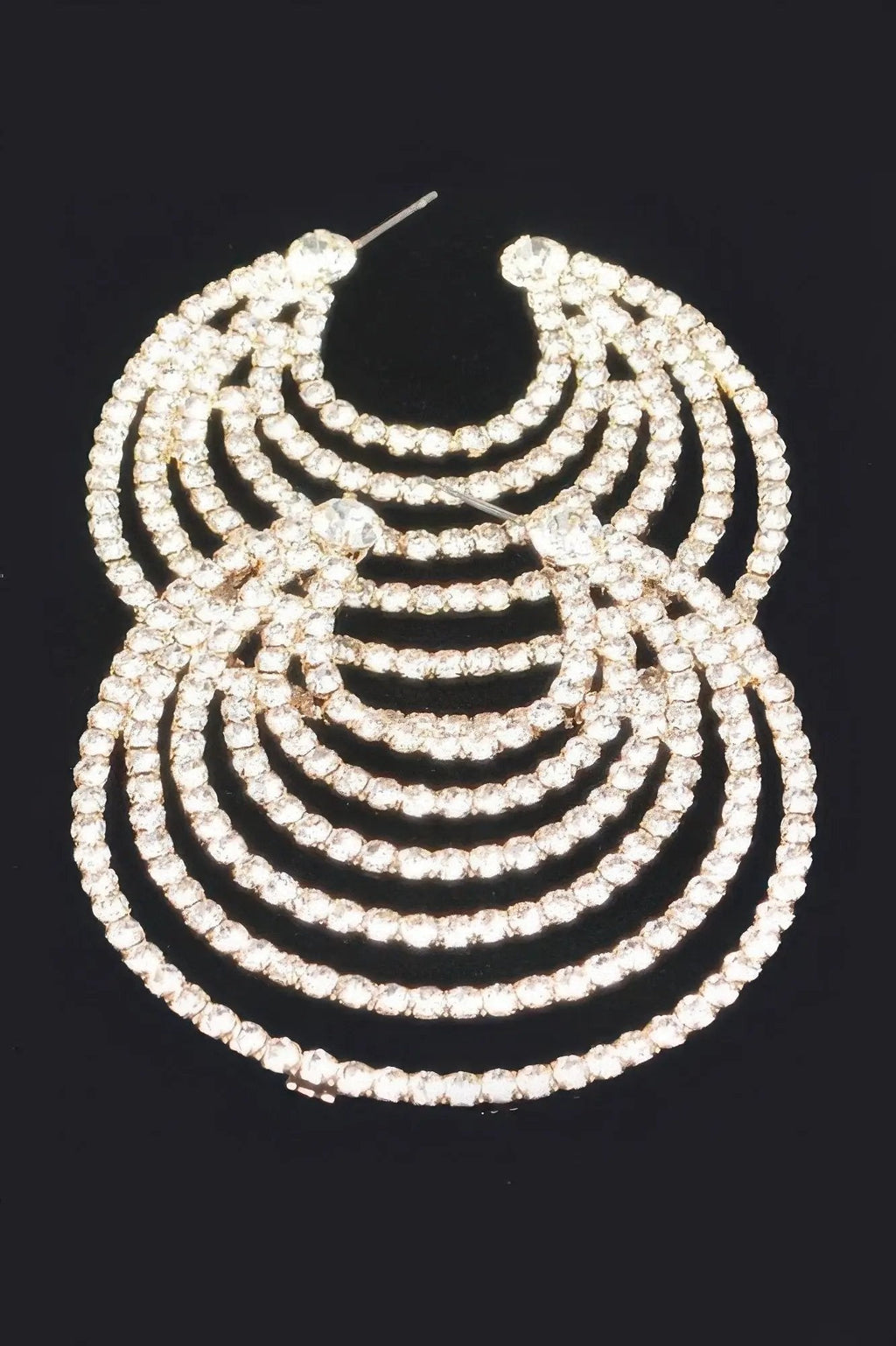 Rhinestone Earring - DressAffection