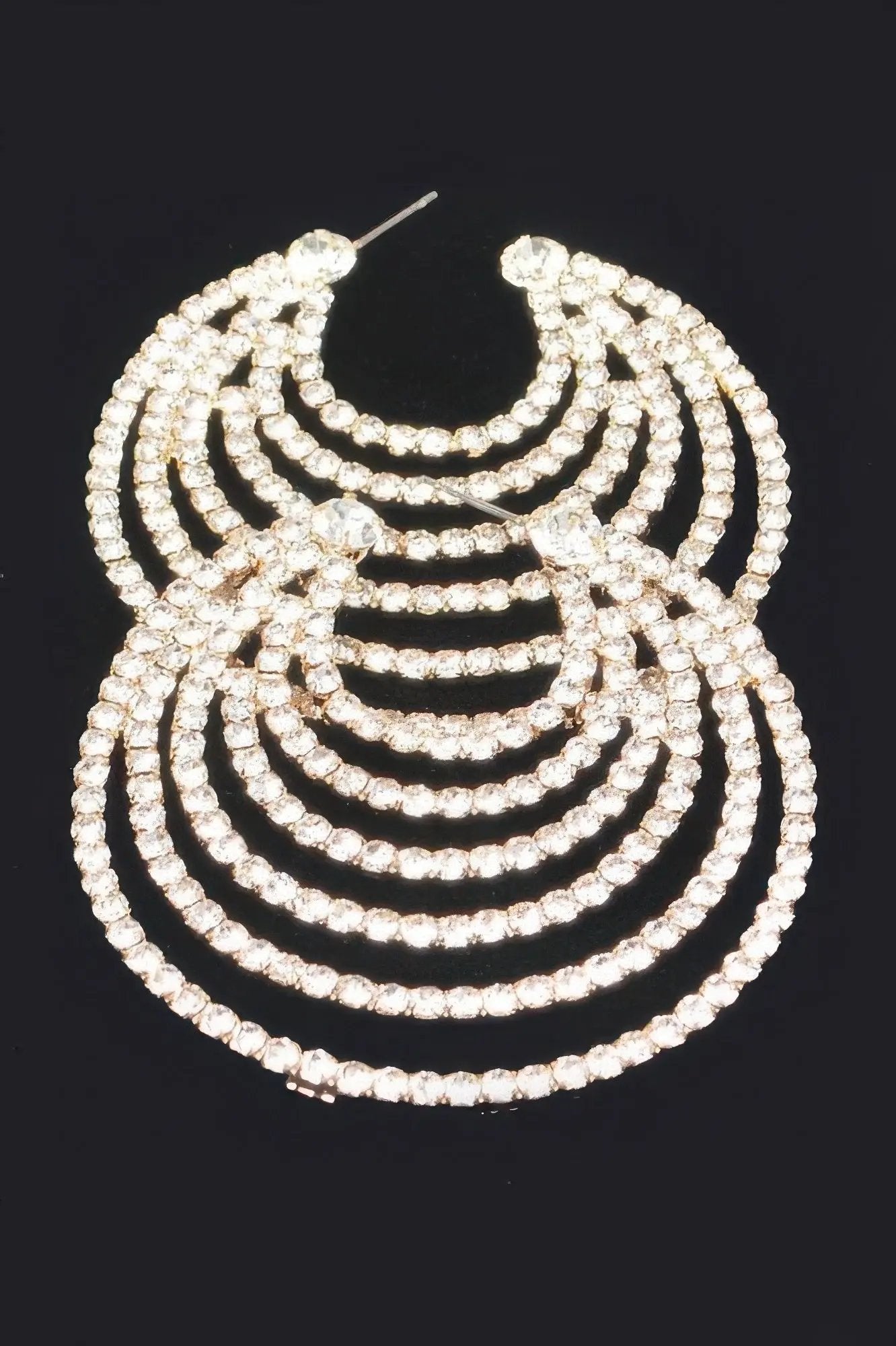 Rhinestone Earring - DressAffection