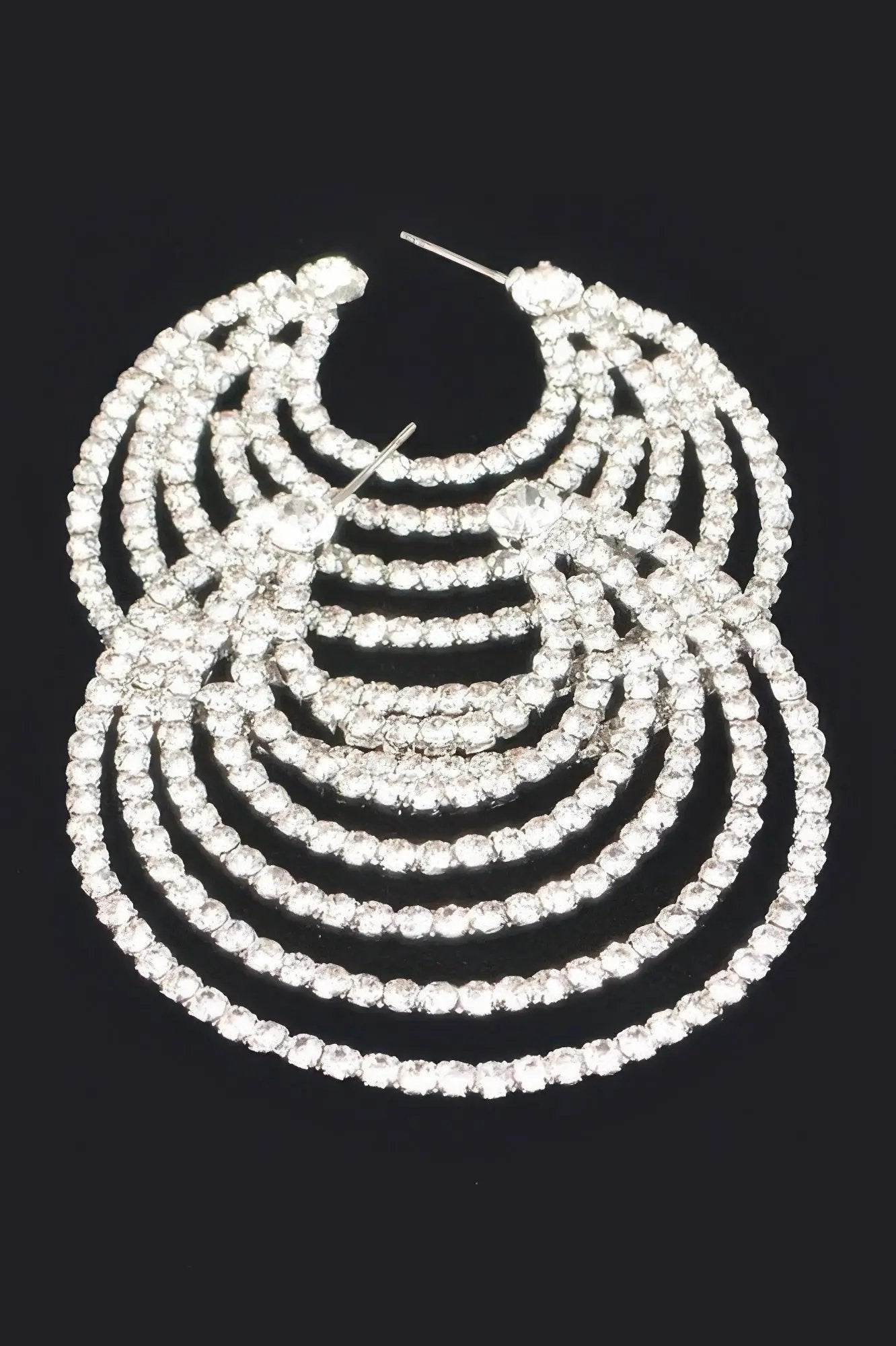 Rhinestone Earring - DressAffection