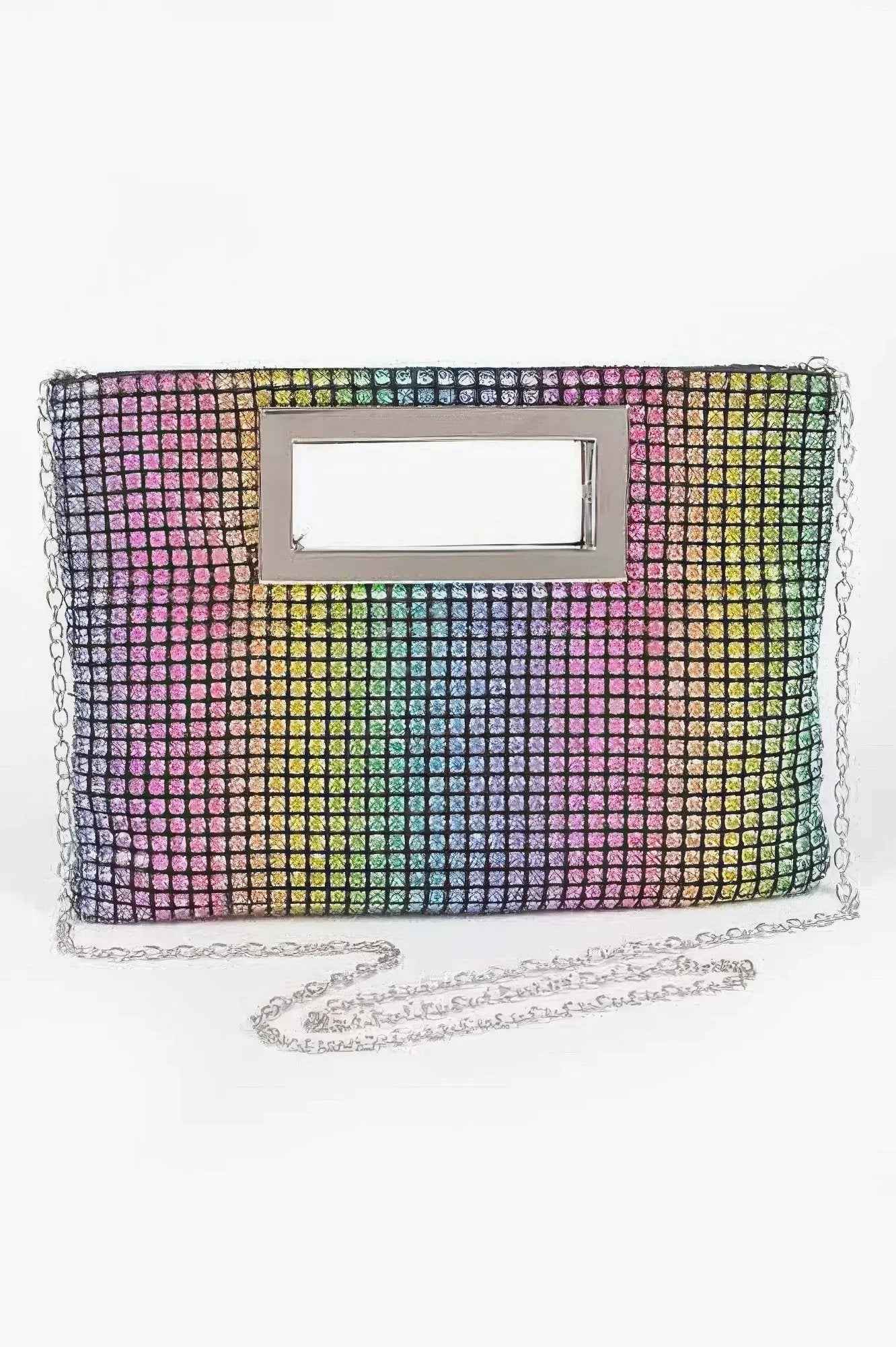Rhinestone Flat Bag