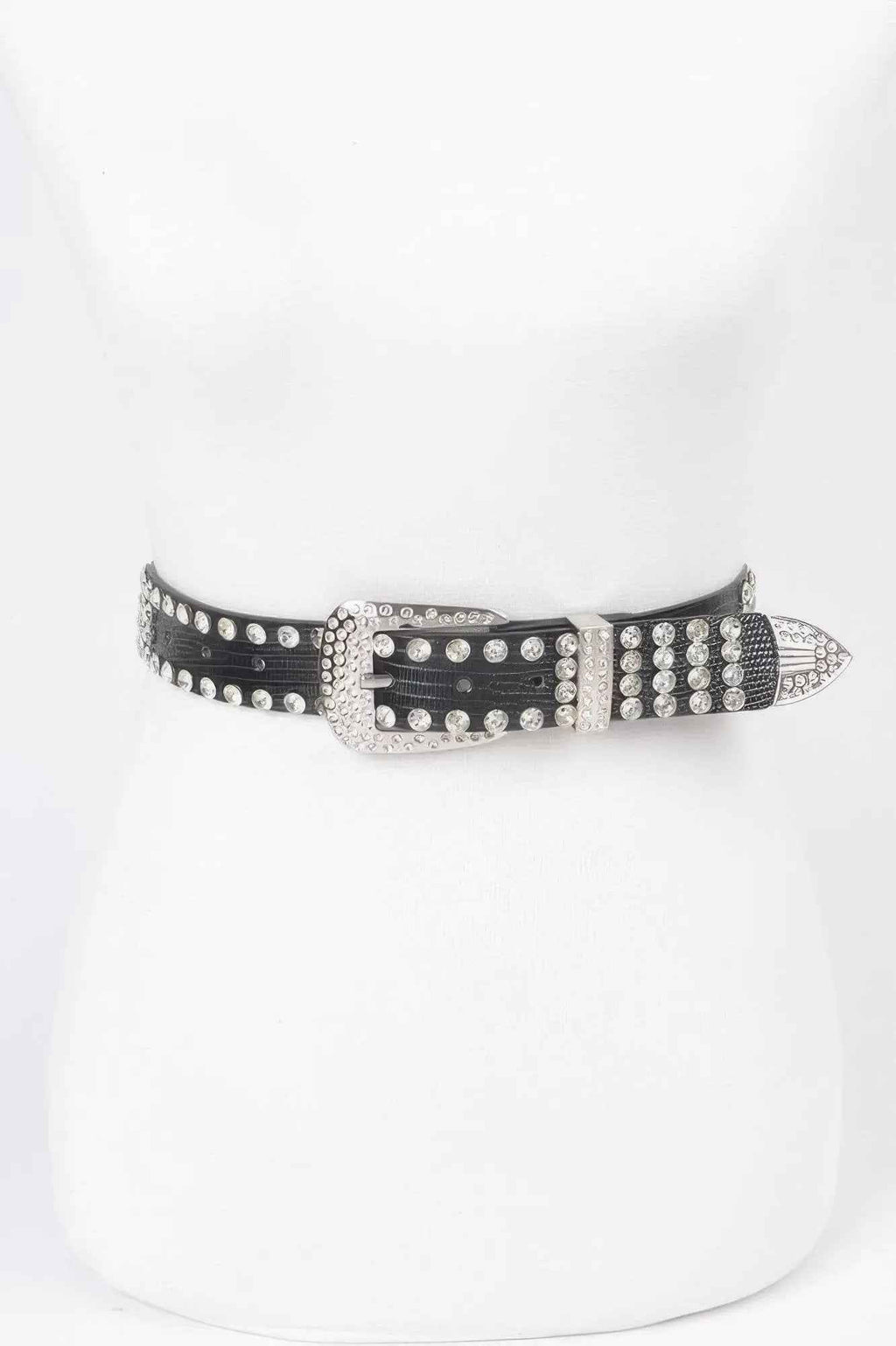 Rhinestone Multi Metal Belt