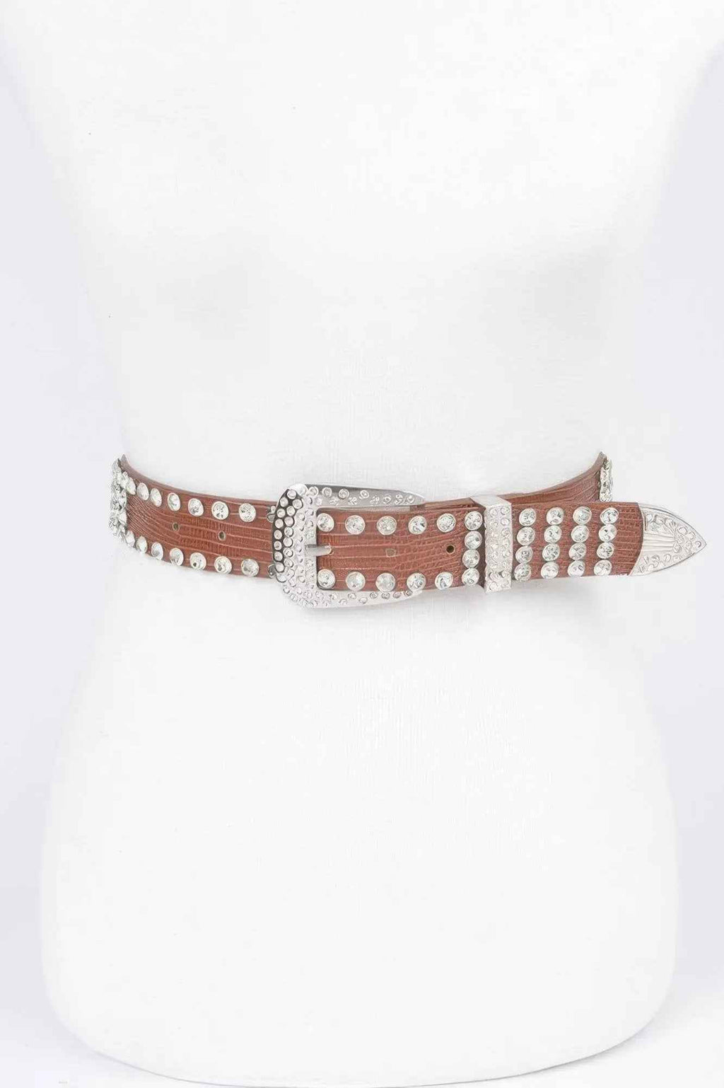 Rhinestone Multi Metal Belt