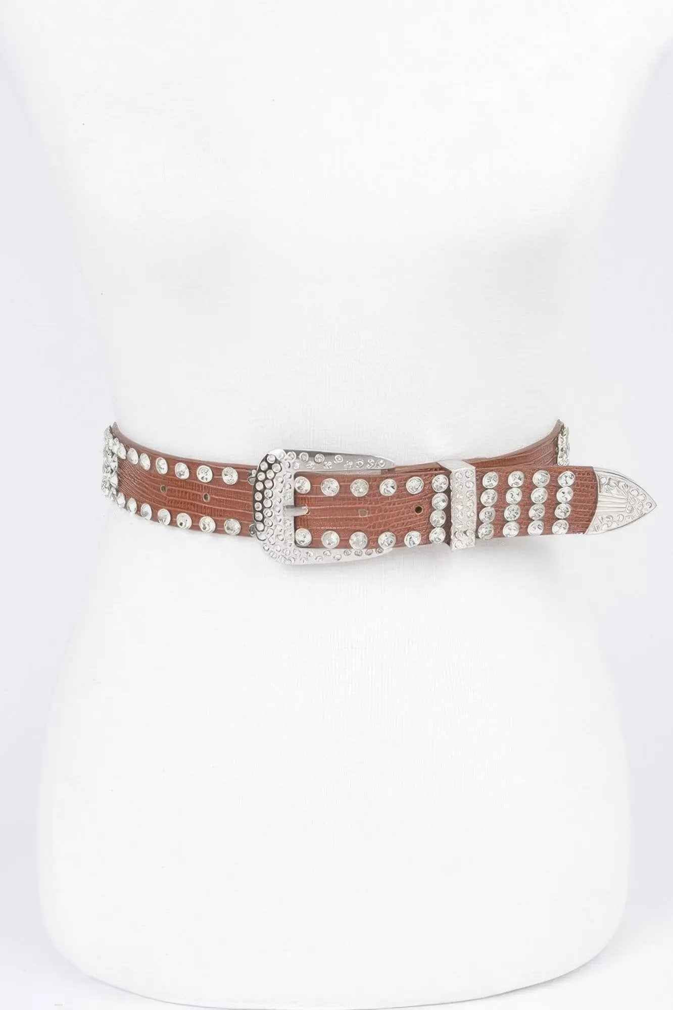 Rhinestone Multi Metal Belt