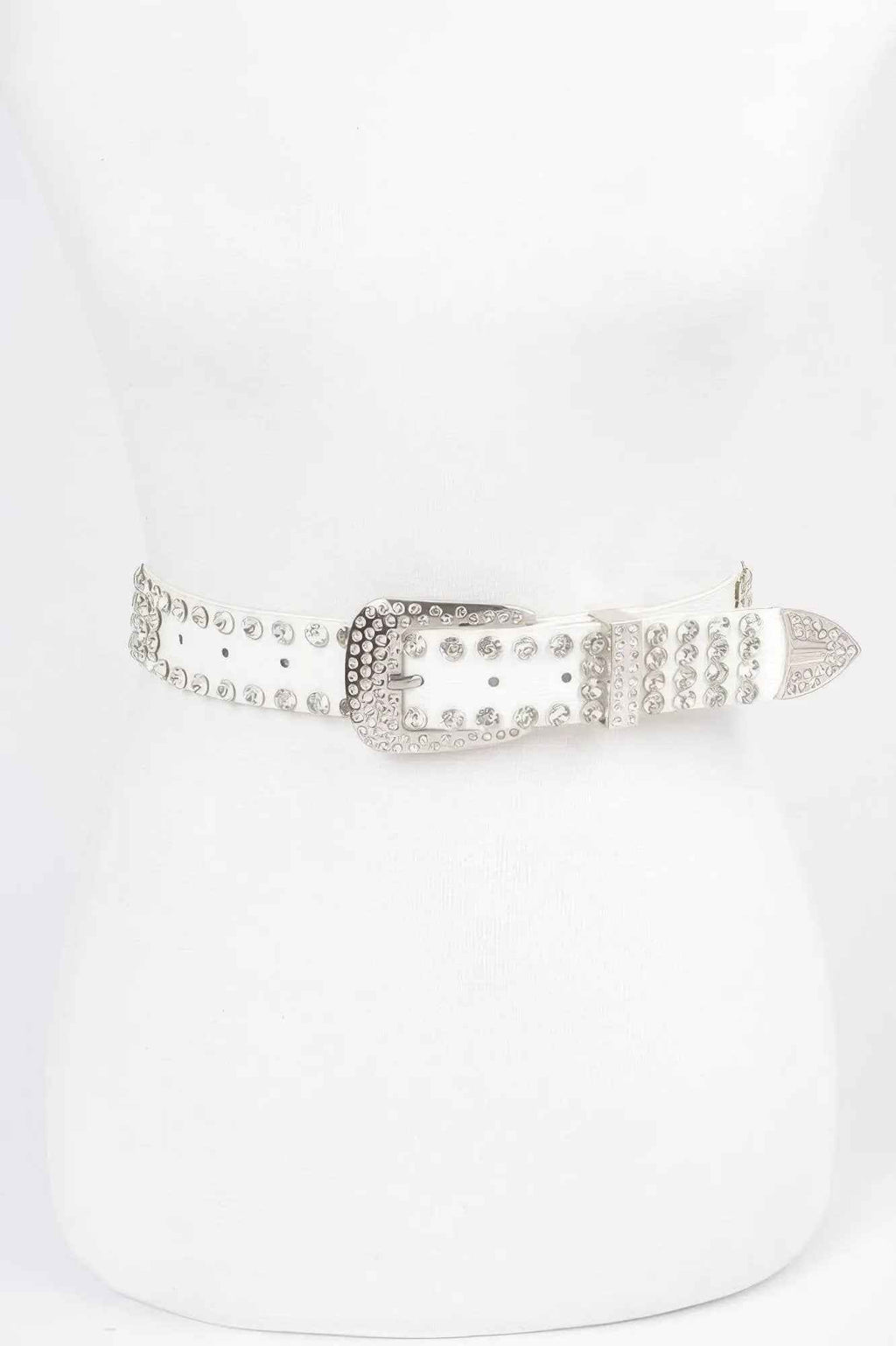 Rhinestone Multi Metal Belt