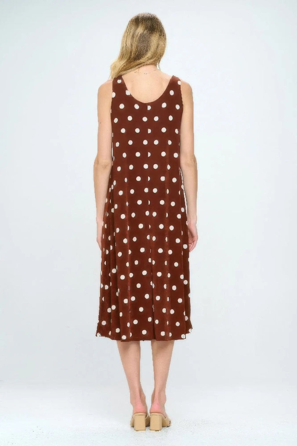 Short Sleeve And Soft Round-neckline Long Dress - DressAffection