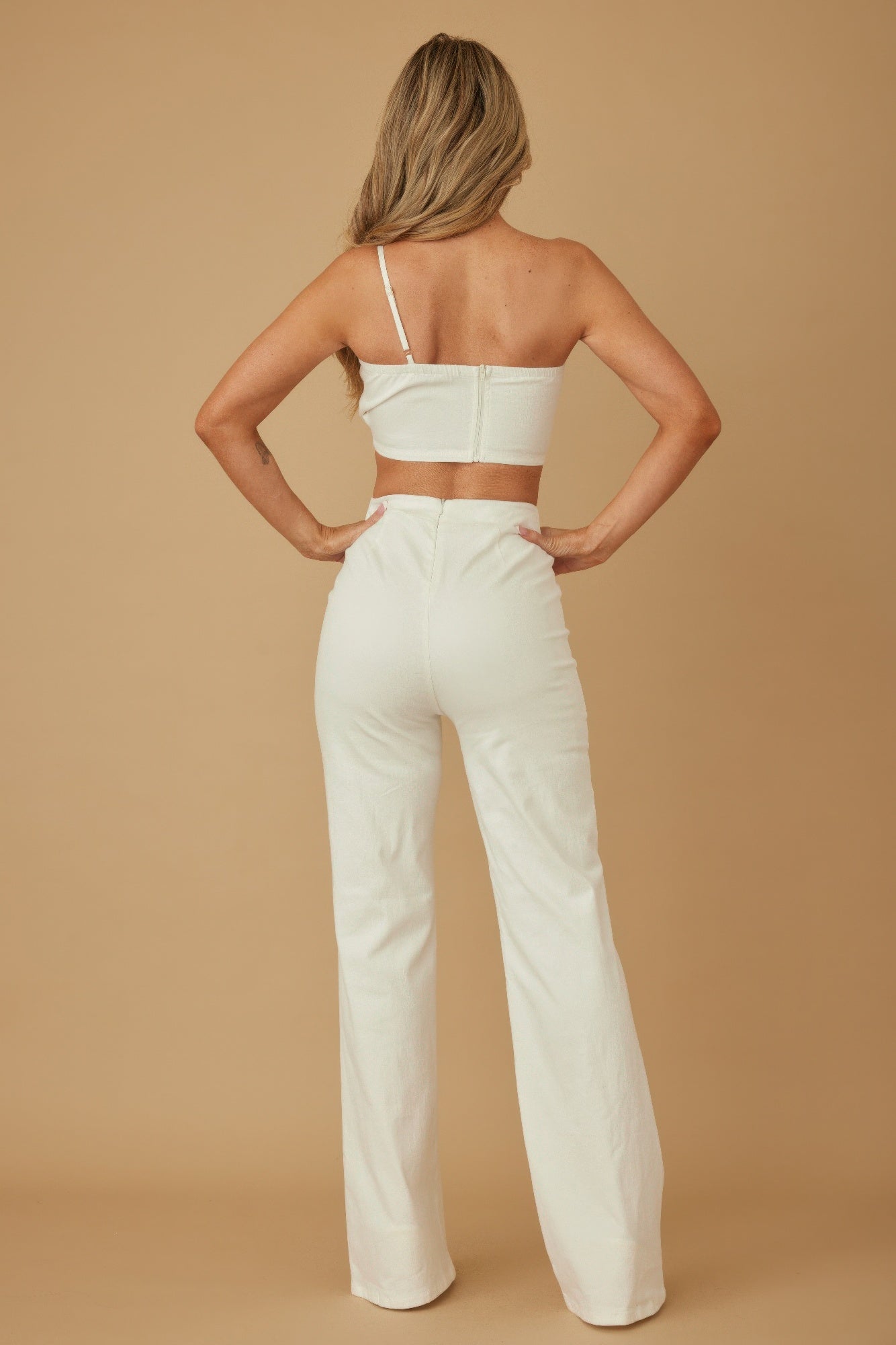 Single Strap Wrap Flower Set - DressAffection