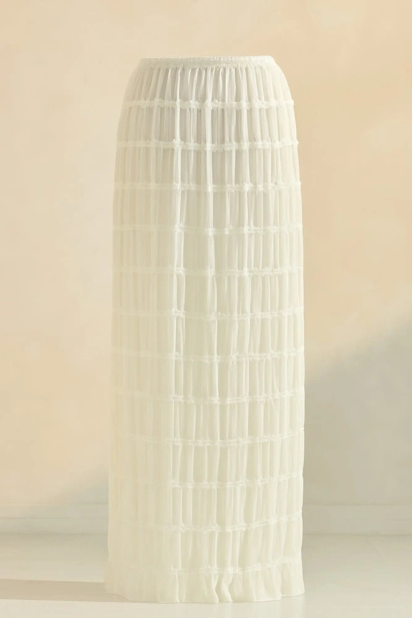 Sky Breeze Sheer Maxi Skirt - DressAffection