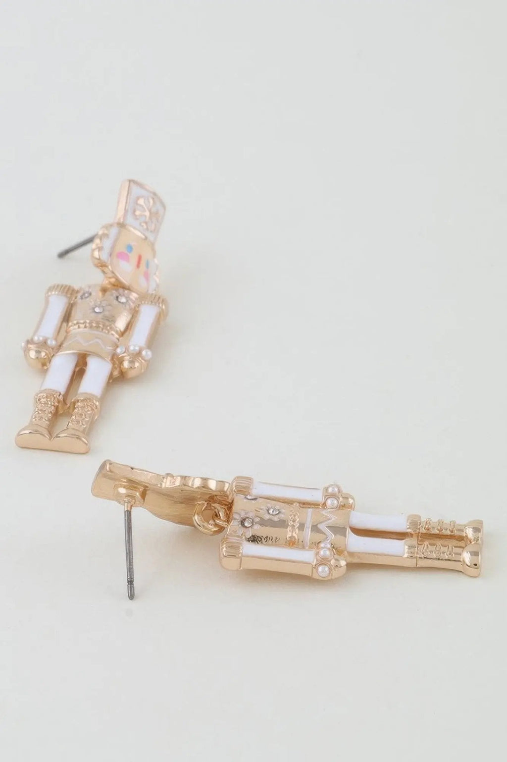 Snowflake Nutcracker Drop Earrings - DressAffection