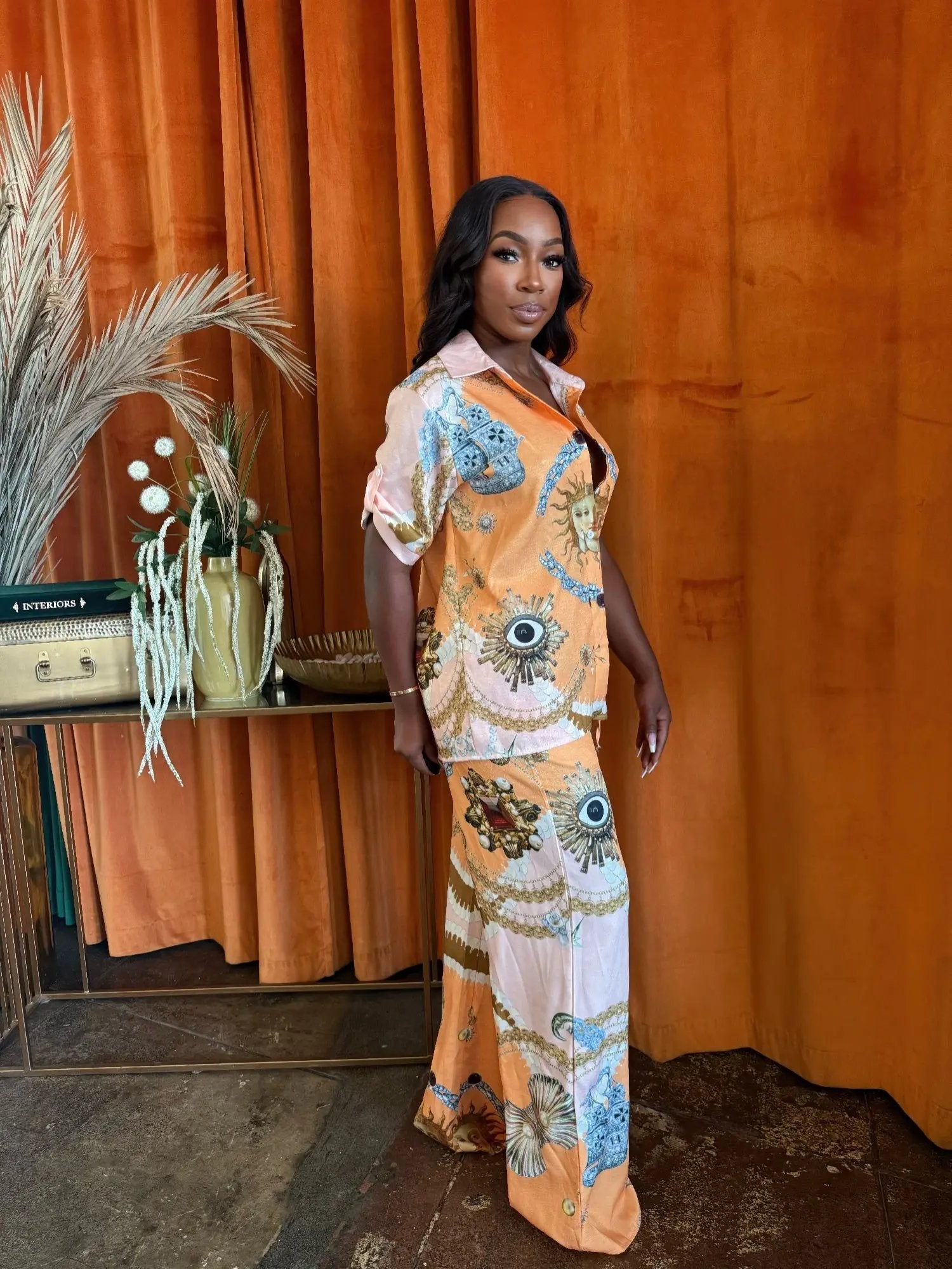 Solar Muse Pants Set - DressAffection