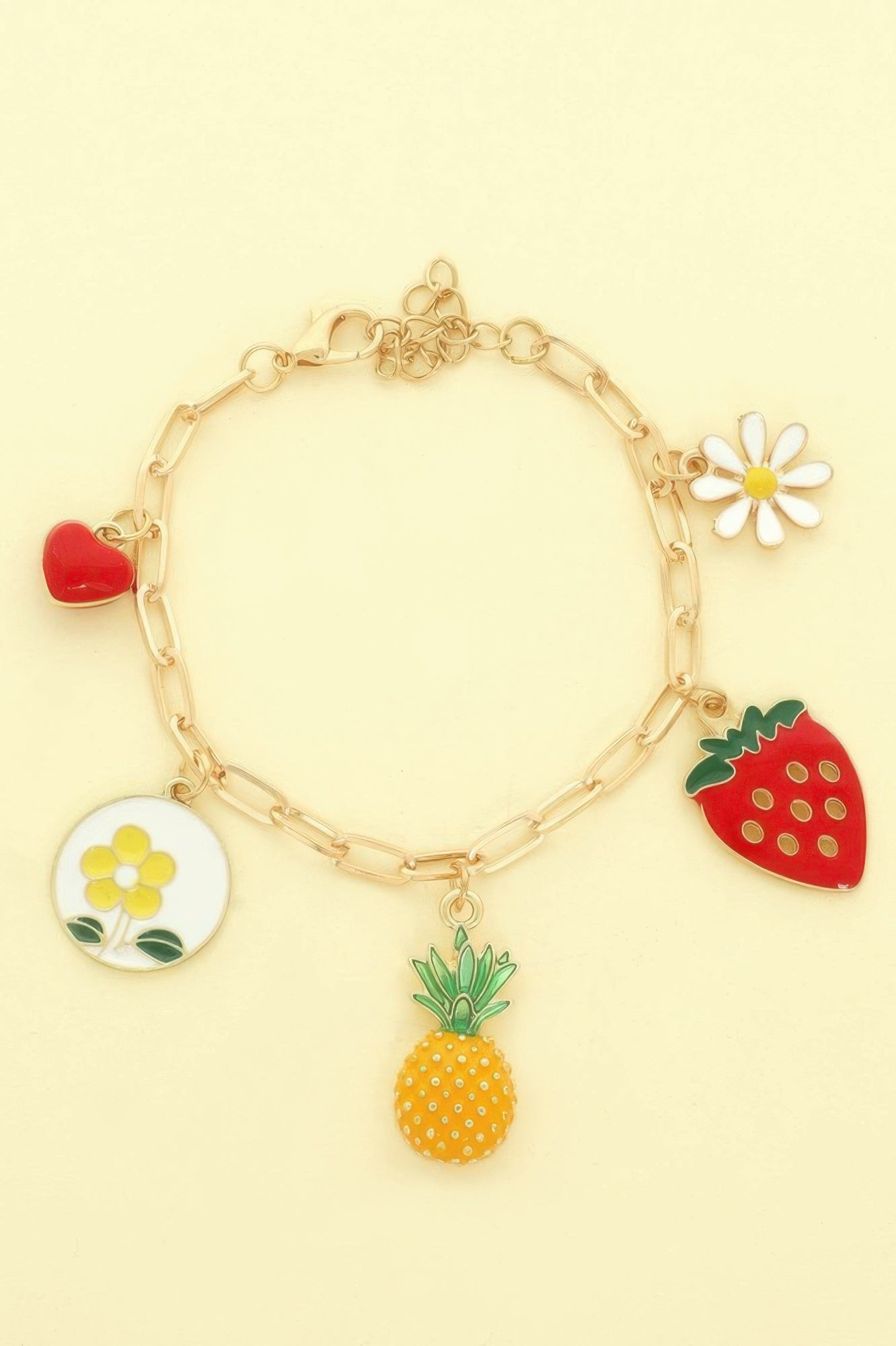 Spring Ecstasy Theme Charm Bracelet - DressAffection
