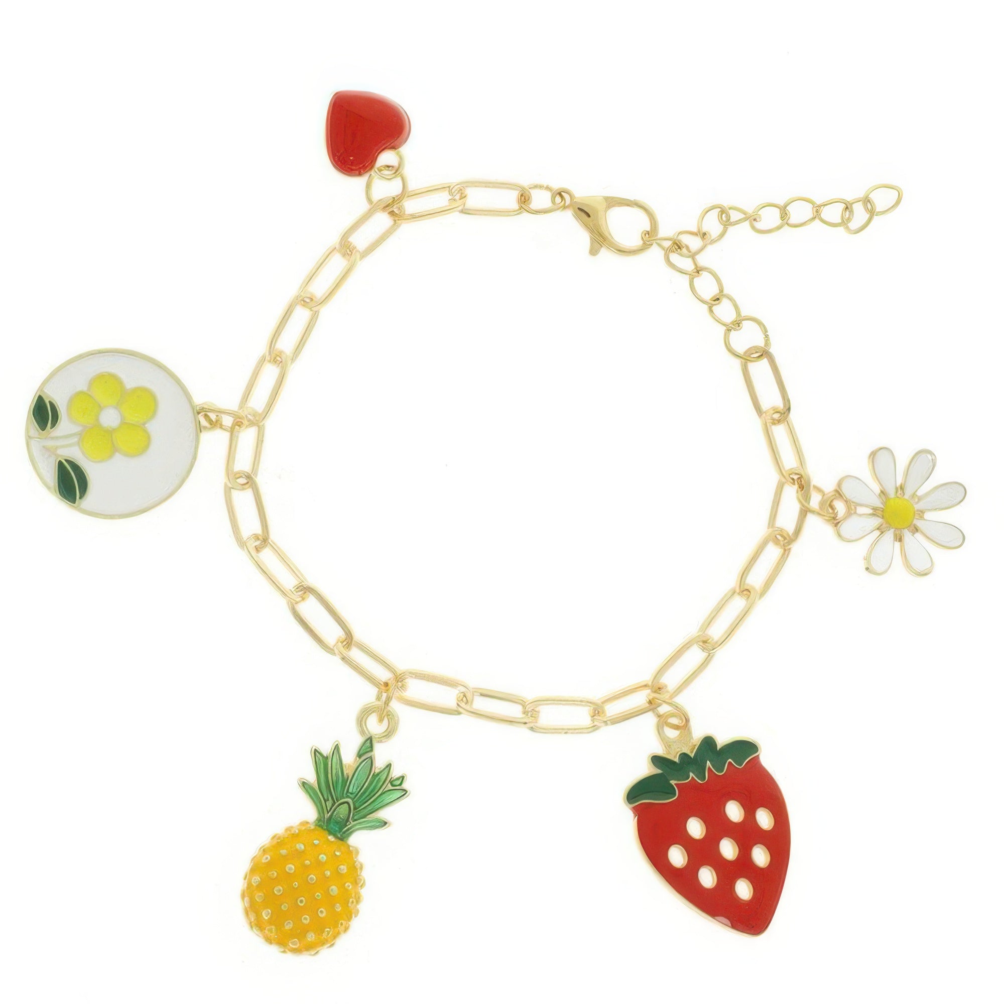 Spring Ecstasy Theme Charm Bracelet - DressAffection