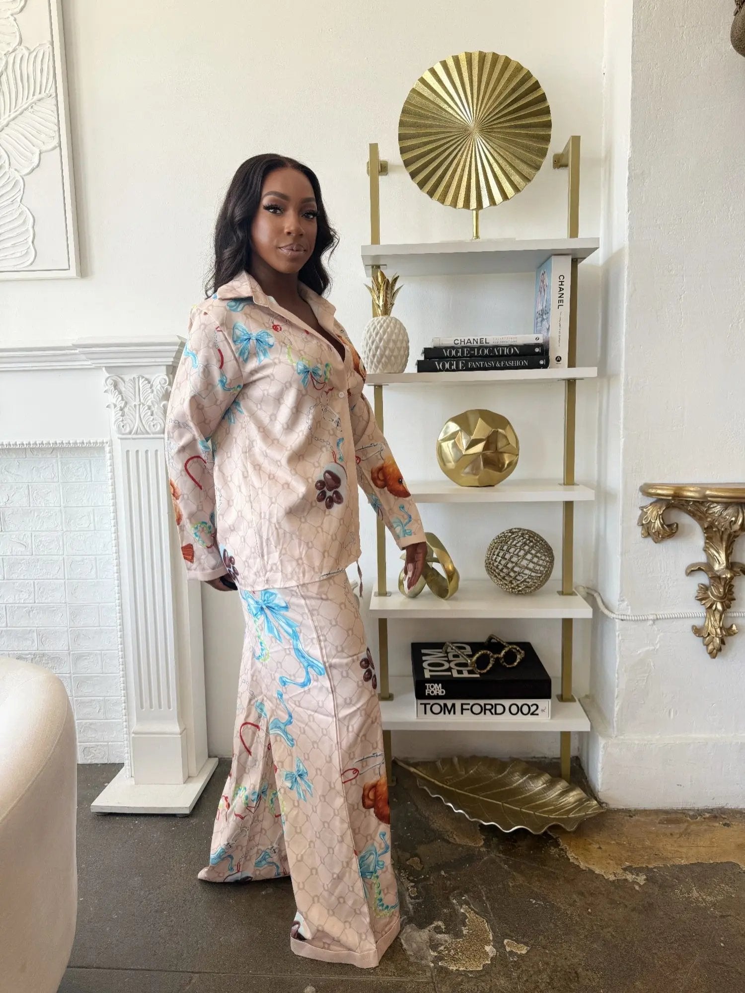 Teddy Dreams Pants Set - DressAffection