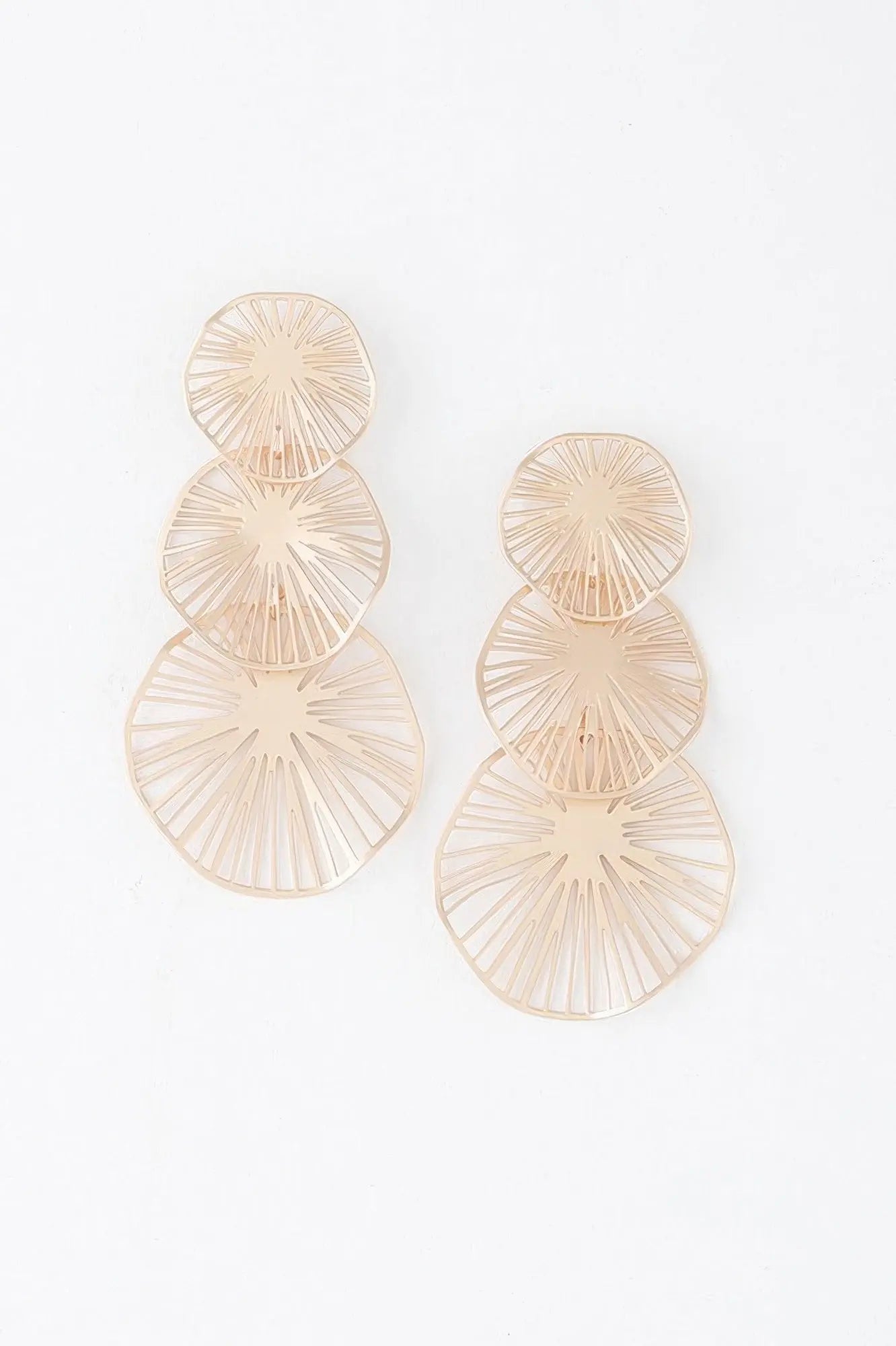 Triple Lemon Drop Earrings - DressAffection