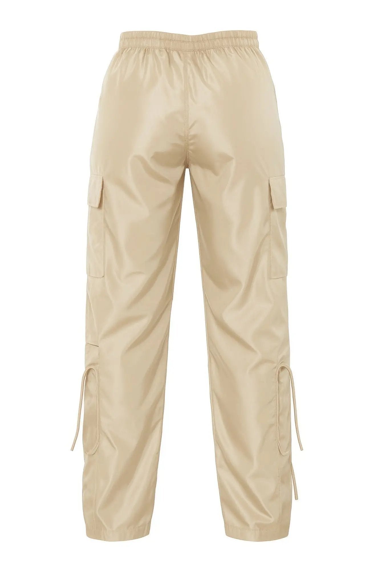 V Cut Cargo Pants - DressAffection