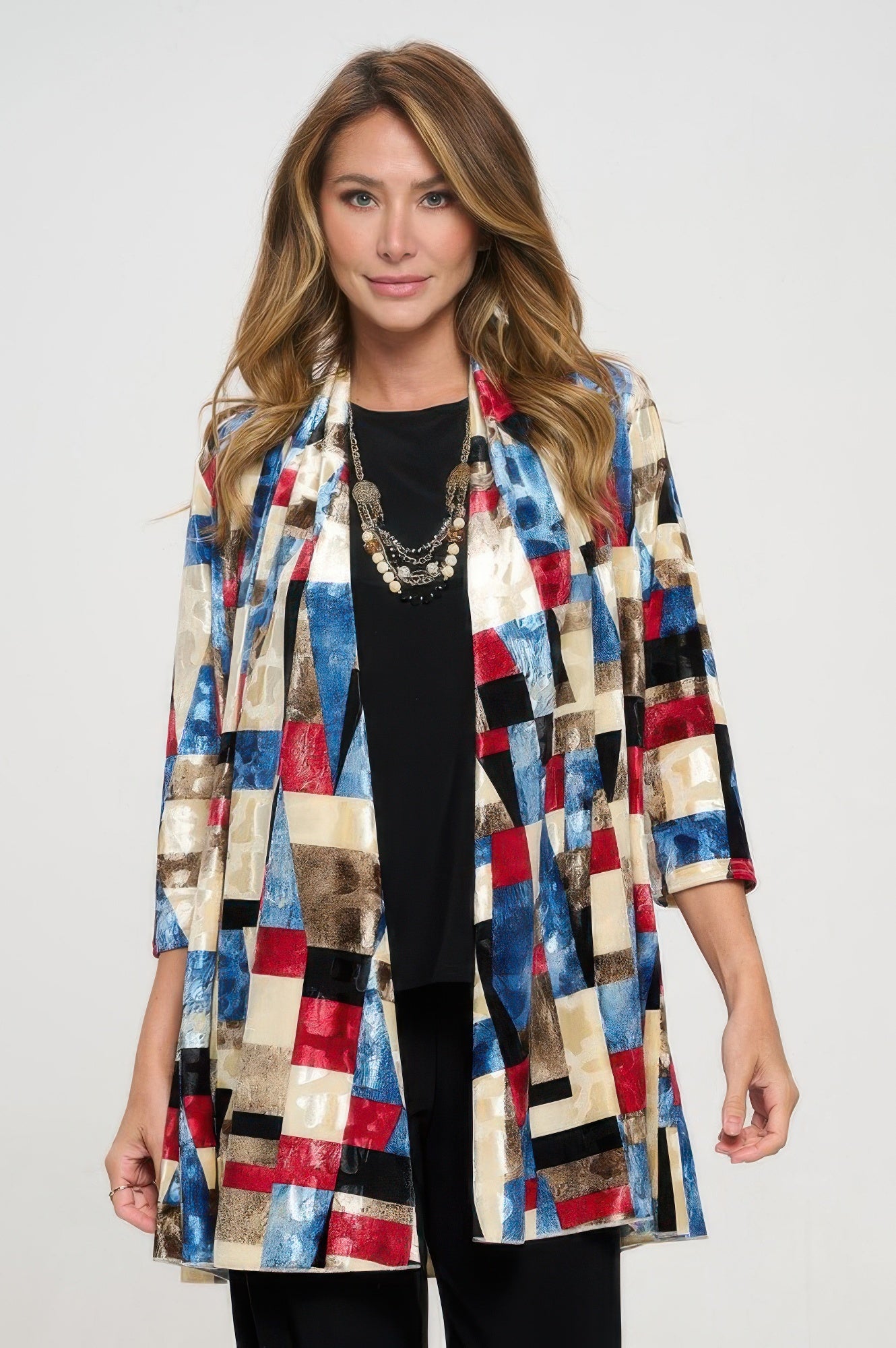 Velvet Burnout Princess Jacket - DressAffection