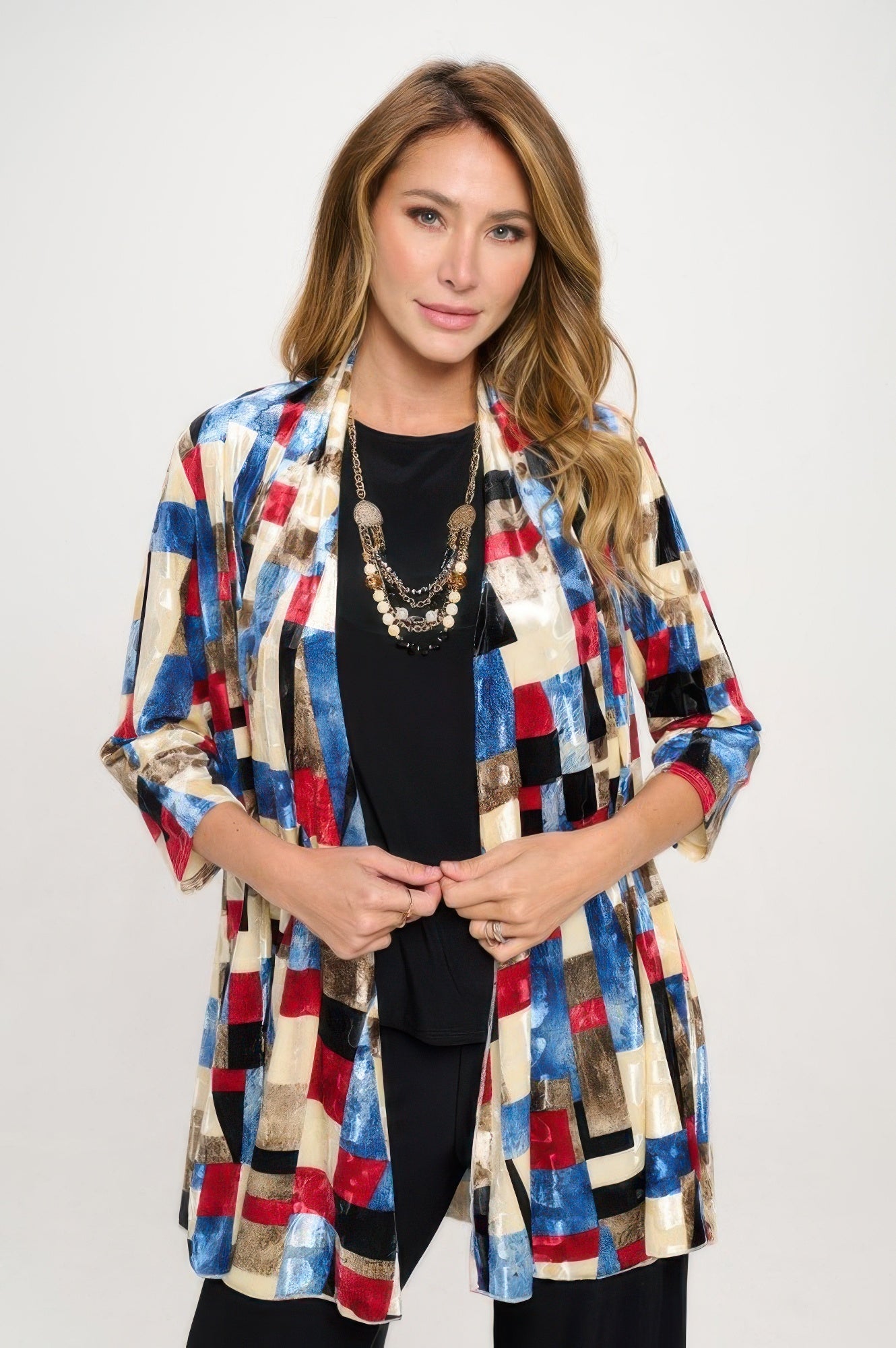 Velvet Burnout Princess Jacket - DressAffection