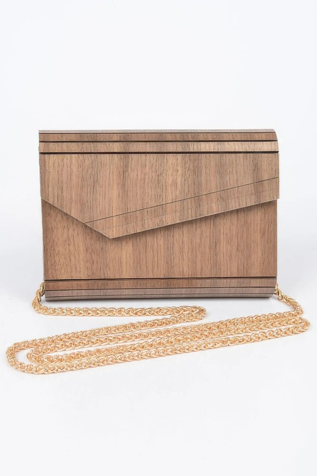 Wooden Clutch - DressAffection