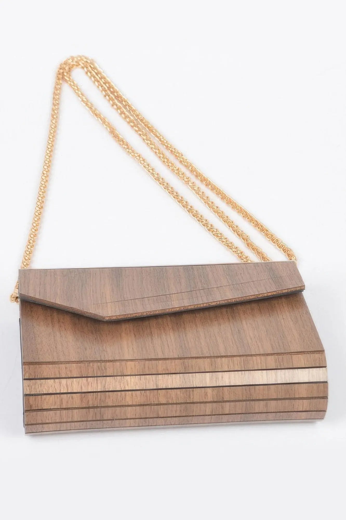 Wooden Clutch - DressAffection